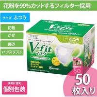 COD (รุ่นหนาใหม่) หน้ากาก V Fit แท้ กล่อง 50 ชิ้น หน้ากากไฮยีนิก Iris Oyama หน้ากาก 3D V Fit M/L พร้