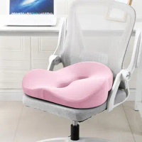 Seat Cover Memory Foam Office Chair Cushion for Pressure Relief Comfort Ergonomic Seat Pad with Breathable for Long for Desk