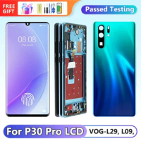 OLED Screen for Huawei P30 Pro Lcd Display Digital Touch Screen with Fingerprint for Huawei P30 Pro VOG-L29 VOG-L09 Replacement
