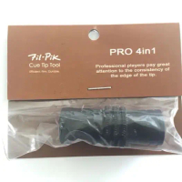 Fil-Pik MINI 4 in 1 Billiard Pool Metal Cue Tip Tool Billiard Accessories
