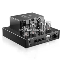 NEW black Nobsound MS-10D MKII Hifi 2.0 tube amplifier USB Bluetooth Audio amp 25W*2 TOP sale