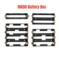 18650 SMT Battery Holder 18650 SMD Battery Box Storage Case Container Power Bank With Bronze Pins Rechargeable SMT 1X 2X 3X 4X