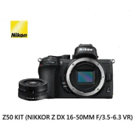 New Nikon Z 50 Mirrorless Digital Camera with NIKKOR Z 16-50mm Lens