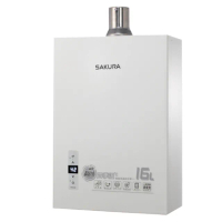 【SAKURA 櫻花】四季溫智能恆溫熱水器 16L(DH1633F NG1/LPG 基本安裝)