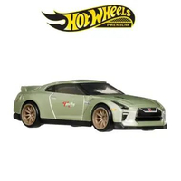 Hot Wheels Premium Nissan GTR R35 Hijau New Loose From 2 Pack Car Culture 1 Pcs