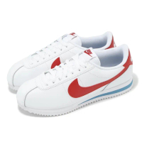 【NIKE 耐吉】阿甘鞋 Wmns Cortez 女鞋 白 紅 藍 復古 休閒鞋(DN1791-108)