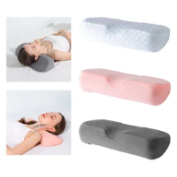 Neck Pillow Memory Foam Pillow for Sleep Cervical Pillows Contoured Orthopedic Memory Foam Pillow for Neck Pain