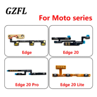 Original Repair Side Power ON/OFF Volume Switch Button Key Flex Cable For Motorola Moto Edge 20 Pro Lite