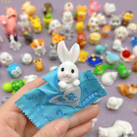 微縮小動物盲袋迷你老虎兔子玩偶模型玩具仿真物品男女孩盲盒禮物