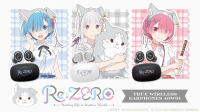 ■預購■『ONKYO』通販｜Re:從零開始的異世界生活『愛蜜莉雅&雷姆&拉姆』ANIMA AOW01 耳機。[0129]