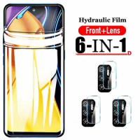 hydrogel film for poco m3 pro 5G 4G front screen protector pocophone m3pro back camera lens glass for xiaomi poco m 3 m3Pro poko