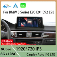 12.5" Central Multimedia For BMW 3Series E90 E91 E92 E93 Factory Price ID8 Carplay Car Video Player GPS Navigation Android Auto
