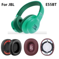 Replacement Ear Pads For JBL E55BT E55 BT Headphone Earpads Soft Protein Leather With Buckle High Quality pads Ear pillows