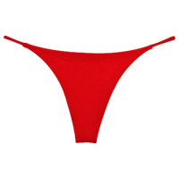 Womens Beach Sunbathing Bikini Panties Thongs Briefs Swimsuit Low Rise Thong Bikini Bottom Underwear T-back Thongs Swimwear