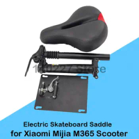 Electric Skateboard Saddle for Xiaomi Mijia M365 Scooter Foldable Height Adjustable Shock-Absorbing Folding Seat Chair