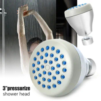 3'' High Pressure Water-Saving Bath Shower Head Boosting Saving Water Home