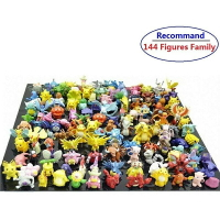 [9美國直購] Pakesmon 動作公仔 Toy Play Fun 144 pcs Heroes Action Figure Toy Set Mini Action Figures 2-3 cm Kid's Gift Figures Monster Toys Set Children Game