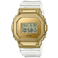 【CASIO 卡西歐】G-SHOCK 華麗酷金電子手錶(GM-5600SG-9)