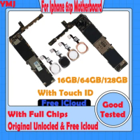 Motherboard Original Unloced For Iphone 6S Plus 6SP 5.5” Mainboard Clean iCloud For Iphone 6S Plus Logic Board Fully Tested