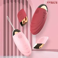 VVIBES Massager Getar Terapi Genggam Desain Ergonomis Alat Pijat Wanita MERAH