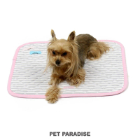 【PET PARADISE】寵物涼感墊 條紋灰 小(寵物涼墊 寵物涼感墊 寵物冰墊 寵物散熱墊)
