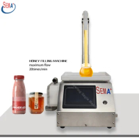 Cheap semi automatic cream liquid filling machine gear pump mineral oil filling machinery