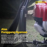 FIRMAN FGB438-4T – Brushcutter 4 Tak 37.7CC | Mesin Pemotong Rumput Gendong Tahan Lama & Bertenaga