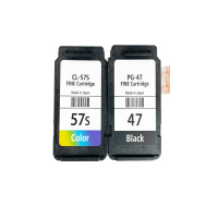 PG47 CL57 Original Ink Cartridge PG-47 CL-57 for Printer Pixma E400 E410 E460 E470 E480 E4270 Prin