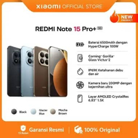 Xiaomi Redmi Note 15 Pro+ 5G (8/256 GB) (12/512 GB) | Baterai 6500mAh dengan HyperCharge 100W | Corn