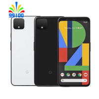 Unlocked Used Cell Phone Google Pixel 4XL Snapdragon 855 LTE 6.3" Screen 6GB RAM 64/128GB Face ID
