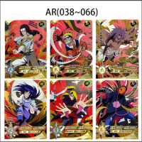 KAYOU Anime NARUTO AR 38-66 Cards Uchiha Sasuke Hyuga Hinata Nagato Uchiha Obito Terumi Mei Zetsu Rare Card Collectible Boys Toy