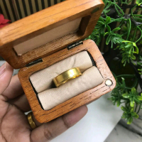 cincin couple perak lapis emas