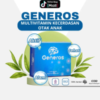 Generos - Multivitamin Kecerdasan Otak Anak - 1 Box Isi 2 Botol Ekstrak Mengkudu Halal & Bpom