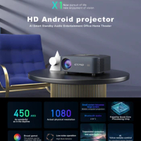 Smartphone Projector New Arrival Mini Projector Full HD 1080P Home Projector Mobile projectors Short Throw Projector 4K Display