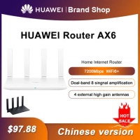 Huawei 5g Ax6 Router Home Wireless Gigabit Router 7200M Dual-band High-speed Wifi6 Ultra-wide Fast Signal Amplification Router