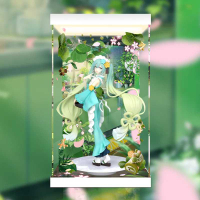 【AOWOBOX】 FuRyu 魅力無限 甜品係列 初音未來 抹茶雪糕 薄荷綠公仔 主題展示盒