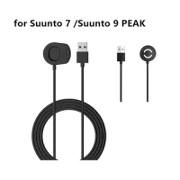 USB Charger Clip Cradle Cable Power Supply Cord Charging Dock Station for Suunto 7 /Suunto 9 PEAK Smart Watch USB Charging Cable