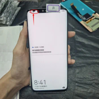 100% Original Super AMOLED For Huawei Mate 20 Pro LCD Display Without Frame No Fingerprint With One Line Or Dot For Mate 20 Pro