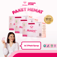 Menses Herbal Tradisional Paket hemat 3 pack Melancarkan Haid & Meredakan Nyeri Siklus tamu bulanan