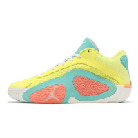Nike 籃球鞋 Jordan Tatum 2 PF 男鞋 黃 橘 Lemonade 運動鞋 FJ6458-700