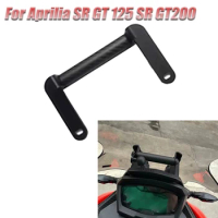 Motorcycle Navigation Plate Bracket Stand Holder Phone GPS Bracket For Aprilia SR GT200 125 SR GT200 2022 2023
