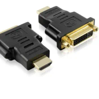 2pc Interface HDMI male to female DVI24 + 5 turn DVI to HDMI head HDMI to DVI graphics adapter