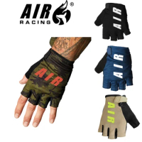 AIR Racing Cycling Half Finger Gloves Anti-slip Bicycle Mittens Bicicleta Road Bike Glove