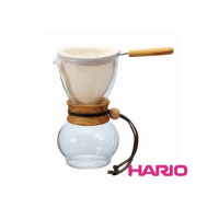 HARIO 濾布橄欖木手沖咖啡壺 1~2杯 DPW-1-OV