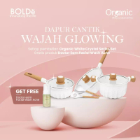 Bolde Organic White Crystal Set FREE Doctor Eam Acne Facial Wash