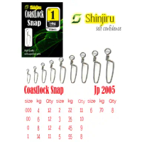 Coastlock Snap Shinjiru Penti Pancing