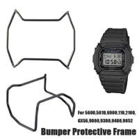 Anti-scratch Stainless Steel Watch Bumper For C-asio G-Shock DW5600 GW-5000 5035 GW-M5610 Accessories Metal Guard Protector