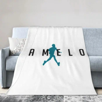 LaMelo Ball - Charlotte North Carolina - Hornets Basketball Blankets Soft Warm Flannel Throw Blanket Plush for Bed Living room