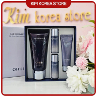 Sữa rửa mặt chống lão hóa Ohui Age Recovery Soft Amino Foam, Làm sạch, cấp ẩm, trẻ hóa da