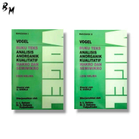 Paket Bundling Buku Vogel Bagian 1 & 2 Edisi Kelima Best Seller Analisis Anorganik Kualitatif Makro 